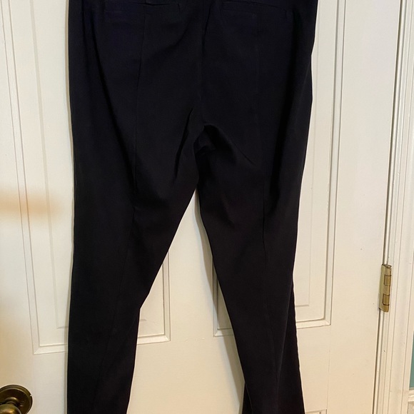 JM Collection Black Petite Pant Zipper on Front - Picture 2 of 6